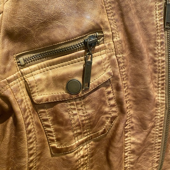 Camel color bomber jacket - Picture 6 of 6